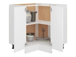 Online vidaXL Eckunterschrank Weiß 75,5x75,5x80,5 cm Holzwerkstoff