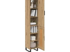 Hot vidaXL Highboard Artisan-Eiche 34,5 x 34 x 180 cm Holzwerkstoff 3415838 Artisan Eiche