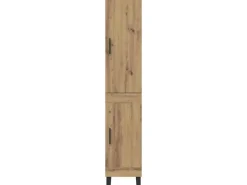 Hot vidaXL Highboard Artisan-Eiche 34,5 x 34 x 180 cm Holzwerkstoff 3415838 Artisan Eiche