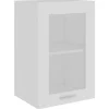 vidaXL Hängeglasschrank Weiß 40x31x60 cm Holzwerkstoff< Küchenregale|Küchenschränke