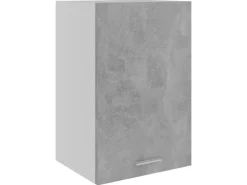 vidaXL Hängeschrank Betongrau 39,5x31x60 cm Holzwerkstoff< Küchenregale