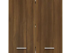 Küchenschränke<vidaXL Hängeschrank Braun Eichen-Optik 60x31x60 cm Holzwerkstoff