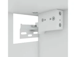 Outlet vidaXL Hängeschrank Glas Braun Eichen-Optik 60x31x60 cm Holzwerkstoff