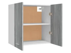 vidaXL Hängeschrank Grau Sonoma 60x31x60 cm Holzwerkstoff< Küchenschränke