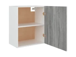 New vidaXL Hängeschrank Grau Sonoma 50x31x60 cm Holzwerkstoff