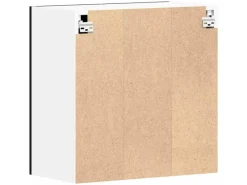 Küchenschränke<vidaXL Hängeschrank mit Tür Riga Schwarz Eichen-Optik 60 x 31 x 60 cm 863143