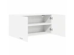 Clearance vidaXL Hängeschrank mit Tür Riga 80 x 31 x 40 cm Holzwerkstoff 884178 Weiß