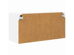 Clearance vidaXL Hängeschrank mit Tür Riga 80 x 31 x 40 cm Holzwerkstoff 884178 Weiß