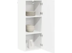 Küchenschränke<vidaXL Hängeschrank mit Tür Riga 40 x 31 x 100 cm Holzwerkstoff 884338