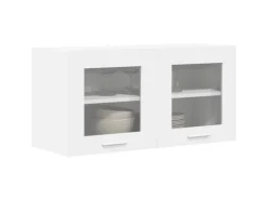 vidaXL Hängeschrank mit Tür Riga 80 x 31 x 40 cm Holzwerkstoff 884226< Küchenschränke