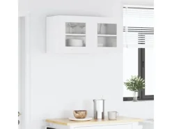 vidaXL Hängeschrank mit Tür Riga 80 x 31 x 40 cm Holzwerkstoff 884226< Küchenschränke