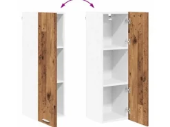Küchenschränke<vidaXL Hängeschrank Riga 30 x 31 x 100 cm Holzwerkstoff 884336