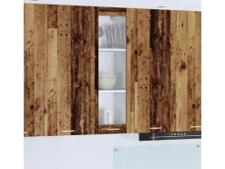 vidaXL Hängeschrank Riga 40 x 31 x 100 cm Holzwerkstoff 884384< Küchenschränke