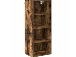 vidaXL Hängeschrank Riga Geräucherte Eiche 40 x 29,5 x 100 cm 884470< Küchenschränke