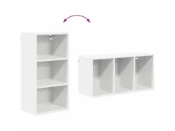 vidaXL Hängeschrank Riga 40 x 29,5 x 80 cm Holzwerkstoff 884442< Küchenschränke
