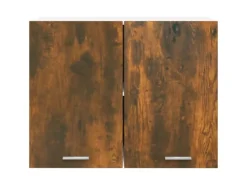 Küchenschränke<vidaXL Hängeschrank Räuchereiche 80x31x60 cm Holzwerkstoff