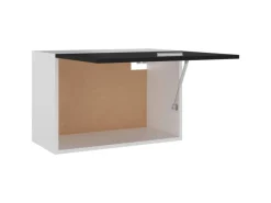 Sale vidaXL Hängeschrank Schwarz 60x31x40 cm Holzwerkstoff