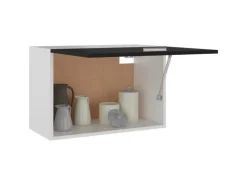 Sale vidaXL Hängeschrank Schwarz 60x31x40 cm Holzwerkstoff