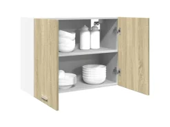 Küchenschränke<vidaXL Hängeschrank Sonoma-Eiche 80x31x60 cm Holzwerkstoff