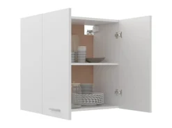vidaXL Hängeschrank Weiß 60x31x60 cm Holzwerkstoff< Küchenschränke|Töpfe