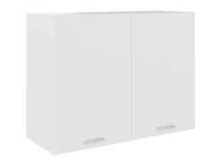 vidaXL Hängeschrank Weiß 80x31x60 cm Holzwerkstoff< Küchenschränke