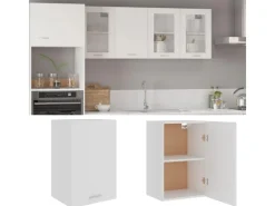 Clearance vidaXL Hängeschrank Weiß 39,5x31x60 cm Holzwerkstoff