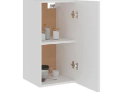 Töpfe<vidaXL Hängeschrank Weiß 29,5x31x60 cm Holzwerkstoff