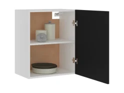 Küchenschränke<vidaXL Hängeschränke 2 Stk Schwarz 50x31x60 cm Holzwerkstoff