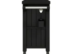 Clearance vidaXL 3-in-1 Servierwagen Schwarz Polypropylen