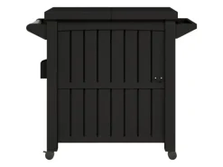 Clearance vidaXL 3-in-1 Servierwagen Schwarz Polypropylen