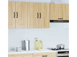 vidaXL Küchen-Hängeschrank Kalmar Sonoma-Eiche Holzwerkstoff 853580 Sonoma Eiche
