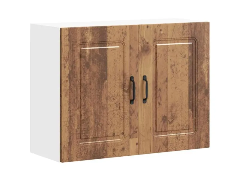 Best vidaXL Küchen-Hängeschrank Kalmar -Optik Holzwerkstoff 853595 Altholz