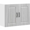 vidaXL Küchen-Hängeschrank Kalmar Grau Sonoma Holzwerkstoff 853593< Küchenschränke