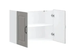 vidaXL Küchen-Hängeschrank Kalmar Grau Sonoma Holzwerkstoff 853593< Küchenschränke