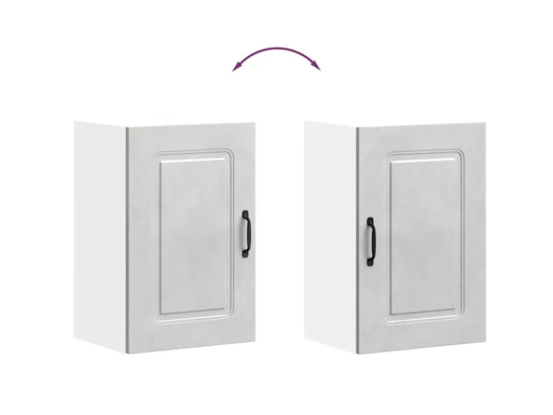 Sale vidaXL Küchen-Hängeschrank Kalmar Holzwerkstoff 853551 Betongrau