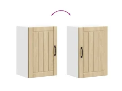 Hot vidaXL Küchen-Hängeschrank Lucca Sonoma-Eiche Holzwerkstoff 853790 Sonoma Eiche