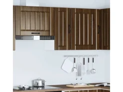 vidaXL Küchen-Hängeschrank Lucca Braun Eichen-Optik Holzwerkstoff 853784< Küchenschränke