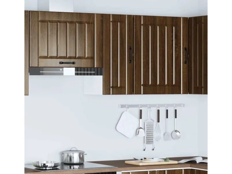 vidaXL Küchen-Hängeschrank Lucca Braun Eichen-Optik Holzwerkstoff 853784< Küchenschränke