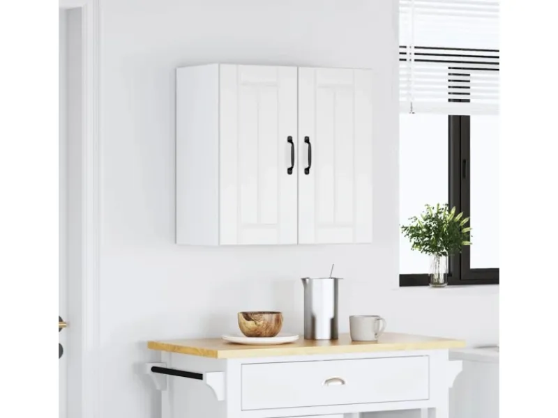 vidaXL Küchen-Hängeschrank Lucca Holzwerkstoff 853817< Küchenschränke