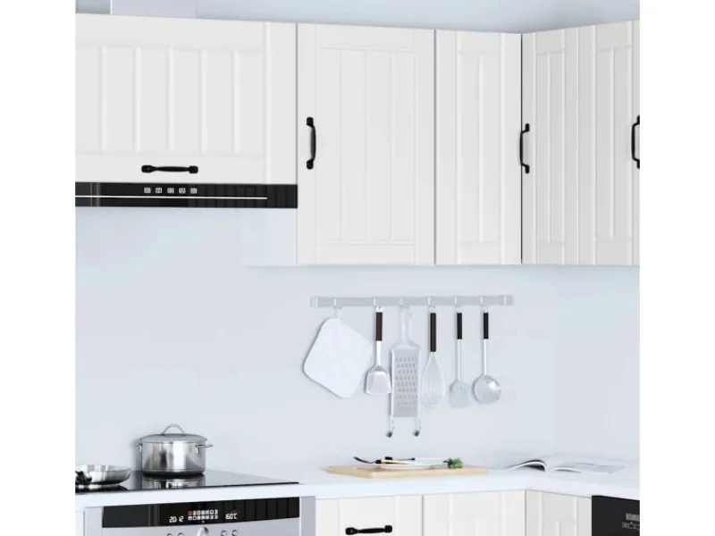 Hot vidaXL Küchen-Hängeschrank Lucca Holzwerkstoff 853787 Weiß
