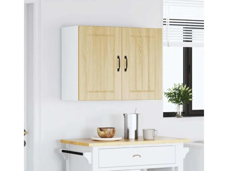 vidaXL Küchen-Hängeschrank Lucca Sonoma-Eiche Holzwerkstoff 853830< Küchenschränke