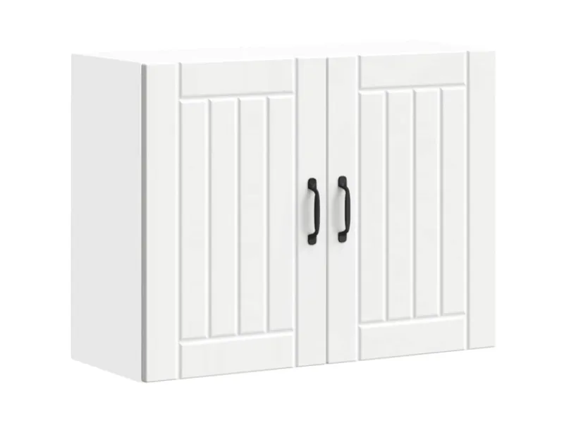 vidaXL Küchen-Hängeschrank Lucca Holzwerkstoff 853827 Weiß