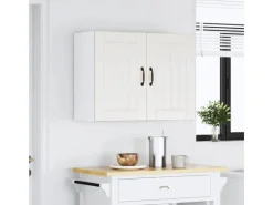 vidaXL Küchen-Hängeschrank Lucca Holzwerkstoff 853827 Weiß