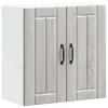 vidaXL Küchen-Hängeschrank Lucca Grau Sonoma Holzwerkstoff 853823< Küchenschränke