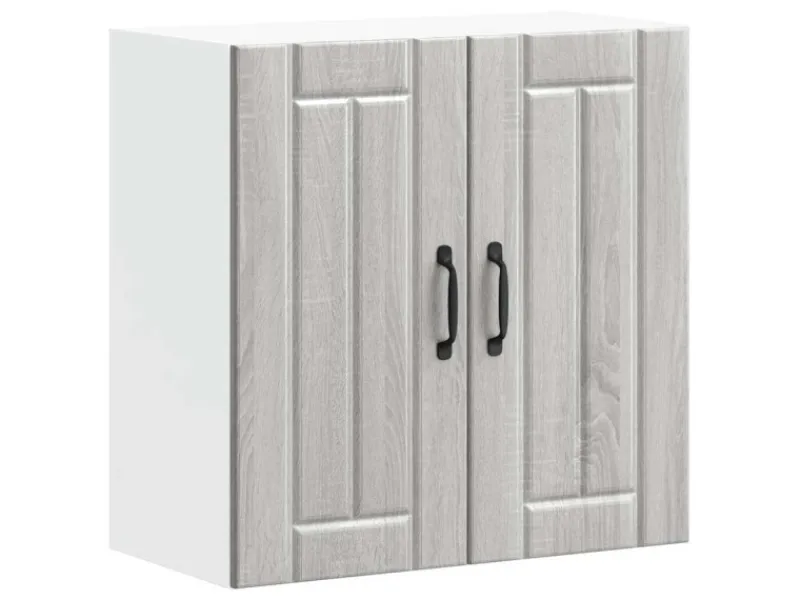 vidaXL Küchen-Hängeschrank Lucca Grau Sonoma Holzwerkstoff 853823< Küchenschränke