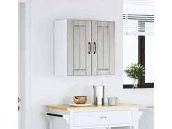 vidaXL Küchen-Hängeschrank Lucca Grau Sonoma Holzwerkstoff 853823< Küchenschränke