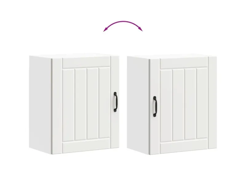 vidaXL Küchen-Hängeschrank Lucca Holzwerkstoff 853797< Küchenschränke