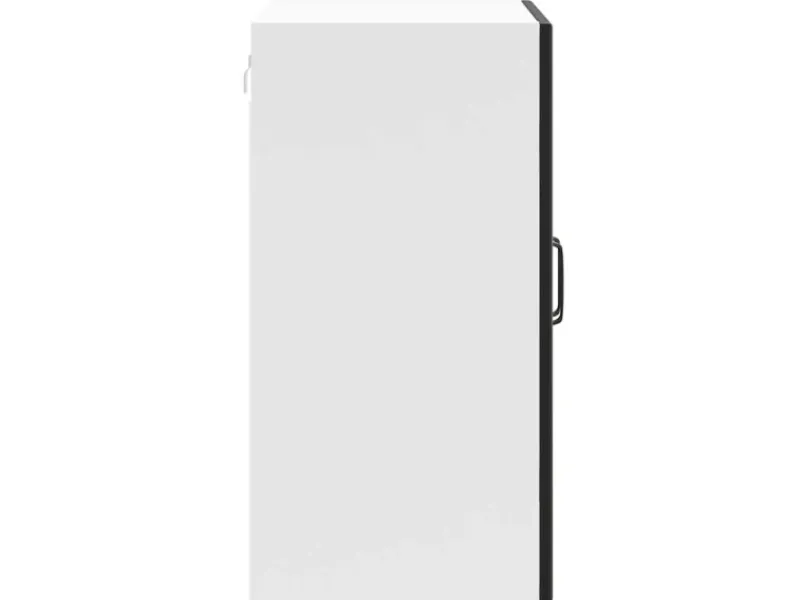 vidaXL Küchen-Hängeschrank mit Glastür Lucca Holzwerkstoff 853908< Küchenschränke