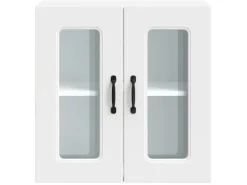 Küchenschränke<vidaXL Küchen-Hängeschrank mit Glastür Kalmar Holzwerkstoff 853667