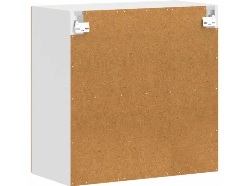 vidaXL Küchen-Hängeschrank mit Glastür Porto Artisan-Eiche 854156< Küchenschränke